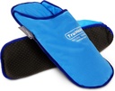 Pantoufles pour soulager la neuropathie - 1 paire, gel de vinyle bleu - Pantoufles et chaussons pour soulager les pieds de loup - thérapie chaude et froide pour la fasciite plantarienne et la sensation de brûlure