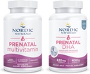 Nordic Naturals New Mom Bundle - Prenatal Multivitamin Tabletten, Pränatal DHA