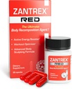 Zantrex Red Body Recomposition & Active Energy Booster Supplement | Unterstützt Body Sculpting, Erhöht Fokus & Workout Performance | 28 Kapseln