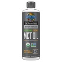 Jardin de la vie Dr Formulé Cerveau Santé 100 % Bio Huile de noix de coco MCT 16 fl oz Non aromatisé, 13g MCT, Corps et Brain Carburant, certifié Non-OGM Vegan & Gluten Free, Hexane-Free