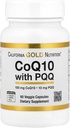 Lake Avenue Nutrition CoQ10 avec PQQ, 100 mg, 60 gélules de Veggie