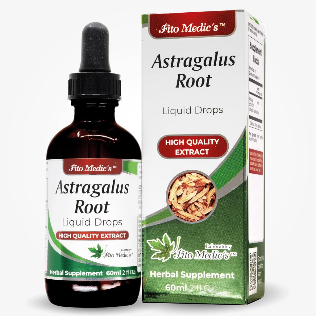 FITO MEDIC's Lab - Astragalus Extract-Promotes Gesamtgesundheit, von - Astragalus Root - Ultra high Absorption, Alkoholfrei.