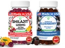 Lunakai USA Made Shilajit & Elderberry Gummies Bundle – Energie- und Immununterstützung – Non-GMO & Delicious