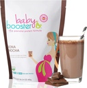 Baby Booster Chocolat Mocha supplément de vitamine prénatale et de la protéine Shake, sans caféine, tout naturel, Végétarien DHA, haute protéine, folate de méthyle, B vitamines, excellent pour la maladie du matin,16.4Oz(1.03LB) 465G