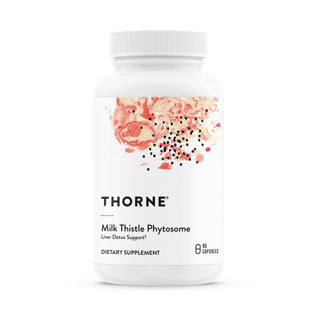 THORNE - Siliphos - Botanischer Extrakt-Komplex für Antioxidans und Leberunterstützung* - 90 Kapseln