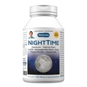 ANDREW LESSMAN Night Time 60 Capsules - 3mg Melatonine, Valérien, Ashwagandha, Passionflower, Hops, Camomille. Pas de groggie du matin. Soutien naturel, sommeil doux et reposant. Capsules faciles à avaler
