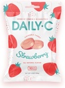 Täglich-C Kaubares Vitamin C Erdbeere Chewable Candy | 100MG Vitamin C in jedem Stück | Brought to You von Iconic Candy (Strawberry, 5.3oz Peg Bag)
