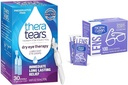 TheraTears Dry Eye Therapy Lubricant Eye Drops, Konservierungsfrei, 30 Vials & Nice 'N Clean SmudgeGuard Linsen Reinigungstücher, 100 Wipes