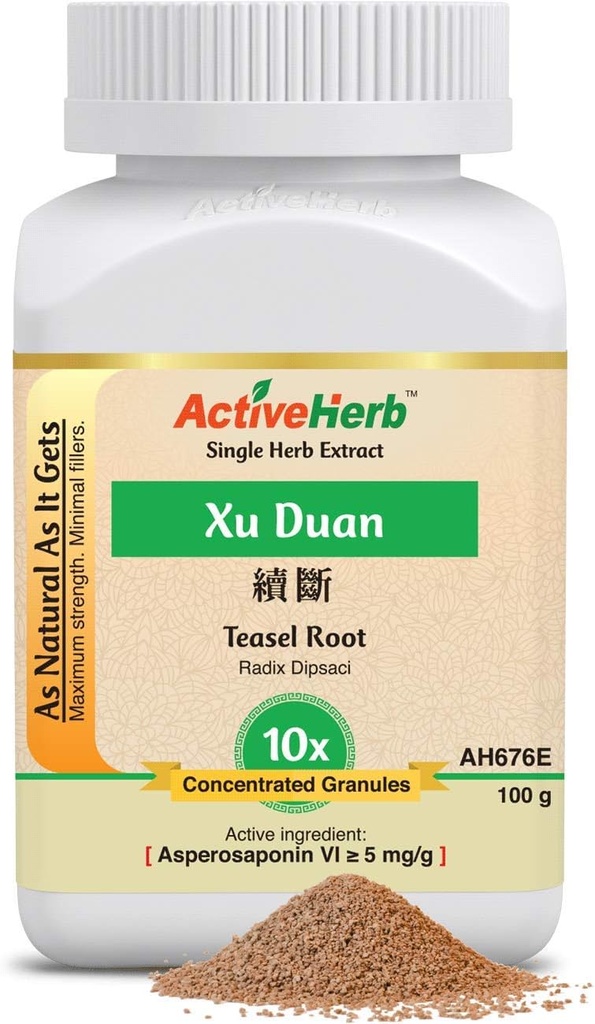 Active Herb - Xu Duan (Teasel Root) - 10 x Konzentrierte Granulate