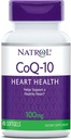Natrol, CoQ-10 Softgels, Herzgesundheit Nahrungsergänzung, 100 mg, 45 Count