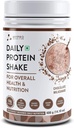 Daily Protein Shake 118 kcal Calories, 25 Vitamin -Serving -40- für Männer & Frauen Schokolade Milch Shake Flavor für 400Gm
