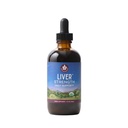 WishGarden Kräuter Leberstärke Tonic - Pflanzenbasierte Kräuter Leber Unterstützung Ergänzung mit Burdock, Dandelion Root & Gelb Dock Root, unterstützt Leberreiniger Detox & Repair, Gesunde Leberfunktion, 4oz