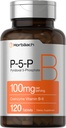 Horbäach P5P Vitamine activée B6 100mg. 120 comprimés Supplément végétarien, non-OGM, sans gluten.