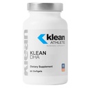 Klean Athlète Klean DHA - Supplément DHA pour les athlètes - Soutien à la santé du coeur et du cerveau* - Omega 3 Huile de poisson - avec EPA & DHA - Non-OGM et sans gluten - 60 Softgels