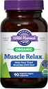 Oregon's Wild Harvest Muscle Relax Bio Kräuterergänzung Vegan Kapseln mit Valerian, Hops und Skullcap - 90 Count