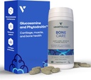 Knochenpflege Knochengesundheitsergänzungsmittel - Phytodroitin, Glucosamin, Vitamin D3 K2 & Kalziumergänzung – Knorpel, Muskel & Gelenkunterstützung – Vegan Knochenstärke (60 Zähler)