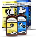BAXYL & BaxylGI Bundle Pack - (6 fl oz Jeder) - Hyaluronsäure Joint Supplement & Hylarunonan Amaferm Prebiotic Digestive Supplement.