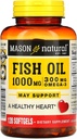 MASON NATURAL Fischöl, 1.000 mg, 120 Softgels