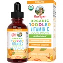MARYRUTH'S Organic Kleinkind Vitamin C Tropfen für Immunität | Alter 1-3 Jahre | 15 mg pro Servieren | Vitamin C für Immununterstützung & Gesamtgesundheit | Vegan | Zucker Free | Glutenfrei | Non-GMO | 30 Servierungen