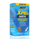 MHP Xpel Pilules d'eau diurétique à résistance maximale, pour le soulagement de la rétention d'eau, sans caféine avec racine de dandelion de potassium de vitamine B-6, 80 capsules