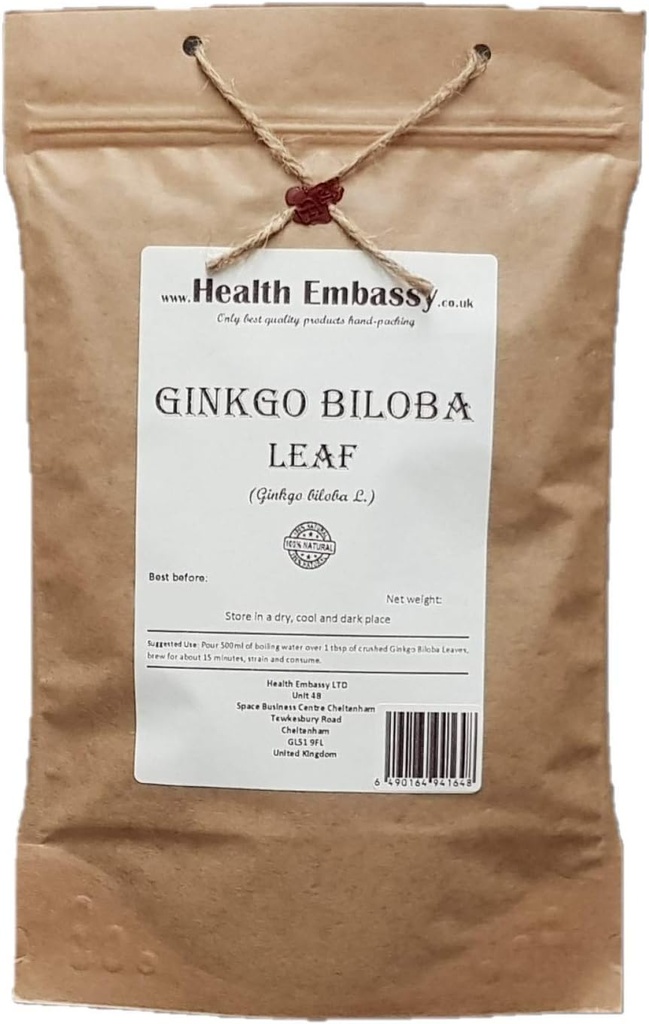 Ambassade à la santé Ginkgo Biloba Leaf.