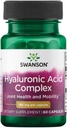 Swanson Super Potency Hyal-Joint Hyaluronsäure Complex 166 Milligramme 60 Kapseln