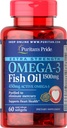 Puritans Pride Extra Strength Omega-3 Fischöl 1500 Mg 450 Mg Aktiv Omega-3 Softgels, 60 Count