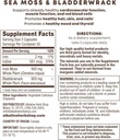 Alkaline Herb Shop Sea Moss and Bladderwrack Supplément 90 Capsules