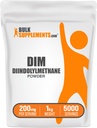 BulkSupplements.com DIM Powder - Diindolylmethan Powder, DIM Supplement für Herren & Frauen - DIM 200mg, Glutenfrei - 200mg pro Servierung, 5kg (11 lbs) (Pack mit 5)