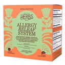 Herbs Etc. Allergy ReLeaf System - Natural Allergy Support for Overall Seasonal Comfort - Non-Drowsy Formula - Fresh Mullein & Organic Eyebright - 30 Count (30 Servings)