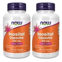 Inositol 500mg 100 Kapseln (Pack von 2)