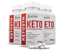 (3 Pack) Ketosyn Keto ACV Pillen 1275MG Keto Unterstützung Mischung Kapsel Alternative zu Keto ACV Gummie Formuliert mit Apfel Apfel Apfelessig Extra Virgin Olivenöl Pulver Grüner Tee Blatt 180 Kapseln