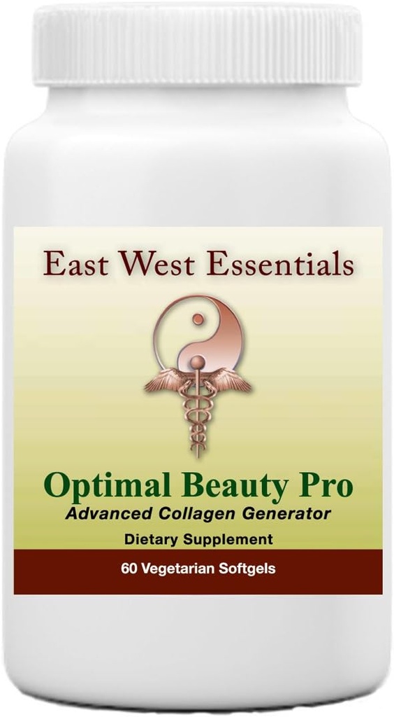 Optimal Beauty Pro - Nahrungsergänzung von East West Essentials - Fördert Thicker, gesünderes Haar - Hilft Kollagen zu bauen - Reduziert feine Linien & Falten