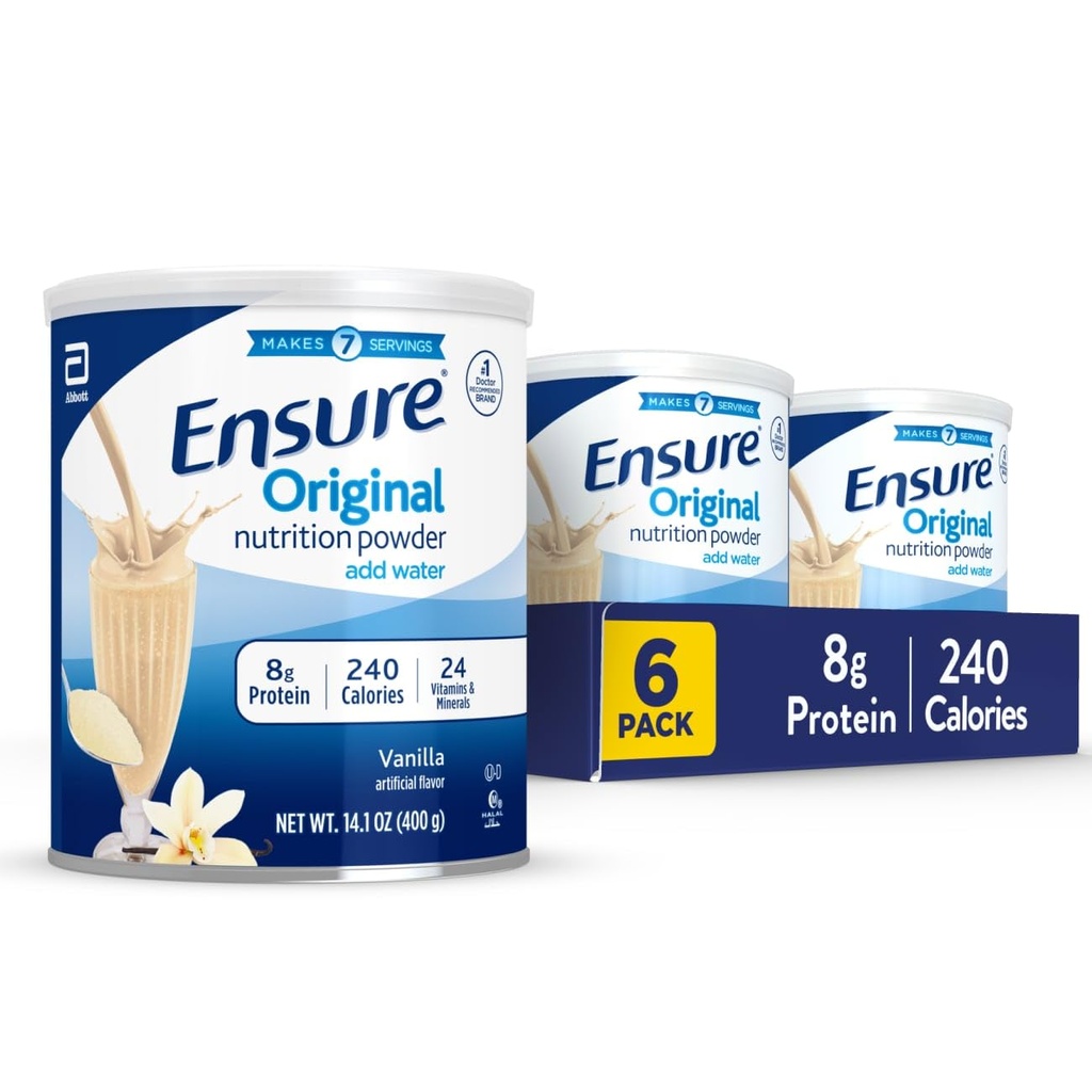 S'assurer que la poudre de nourriture originale est en poudre de protéines de vanille.
