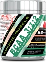 Erstaunliche Muskel BCAA 3:1:2 Ergänzung | 60000 Mg pro Servieren | 60 Servierungen | Wassermelone Flavor