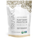 Truvani Vegan Pea Protein Pulver | Vanille | 20g Bio-Pflanzen basiertes Protein Pro Servieren | 20 Servierungen | Keto | Gluten & Dairy Free | Low Carb | Kein hinzugefügt Zucker