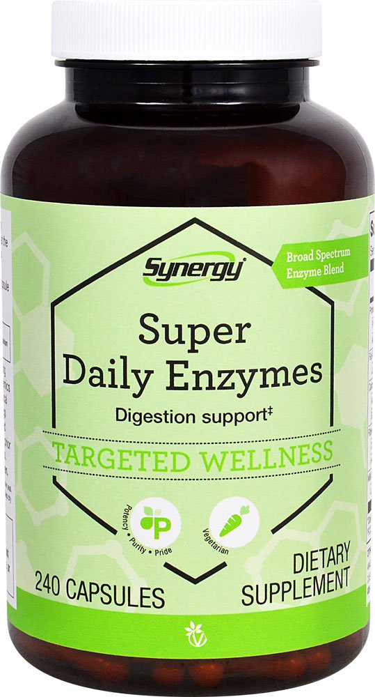 Enzymes Super Daily Vitacost - 240 Capsules