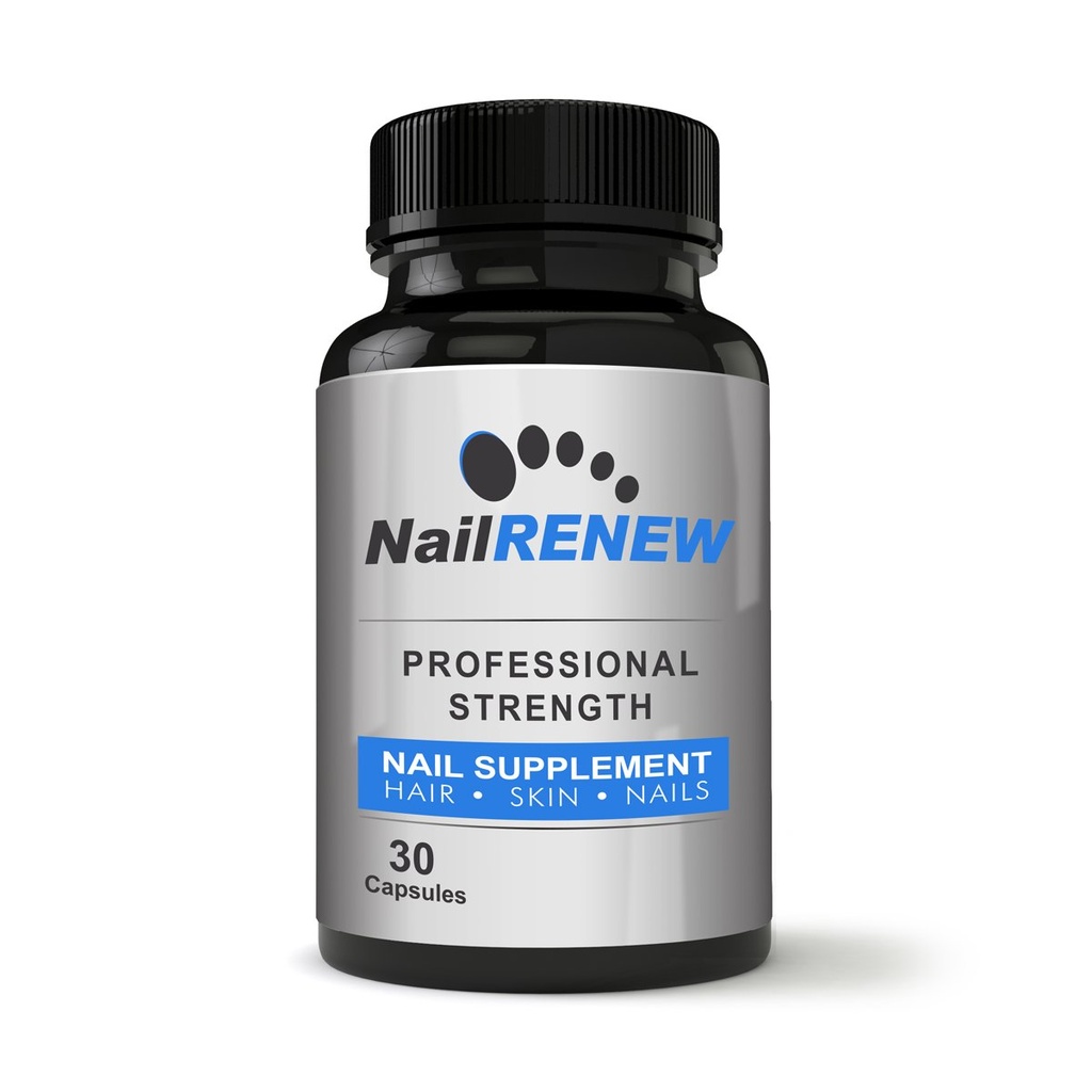 NailRENEW Daily Nail Supplement - Professional Strength Biotin/Vitamin Blend, 30 Kapseln