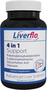 Nutrasal LiverFlo Liver Support PPC Polyenylphosphatidylecholin S-adesnosylmethionin Glycyrrhetinsäure Silymarin Supplement Vegetarische Kapseln