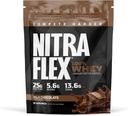 GAT SPORT Nitraflex Milk Chocolate Whey Protein Powder, GLP1 Unterstützung, BCAA's, EAAs, für Erholung, Männer & Frauen, 2lbs