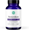 Ora Organic - Stress Relief Supplement - Unterstützt Mood & Mental Fokus - Fühlen Sie sich ruhig & entspannt - Sensoril Ashwagandha, Saffron, Ginseng, L-Theanine, Lemon Balm - 60 Kapseln