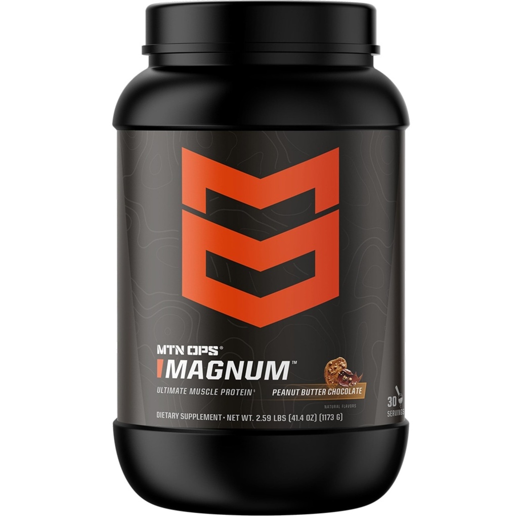 MTN OPS Magnum 100% Whey Isolate Protein Pulver - 32 Servierungen, Peanut Butter Schokolade