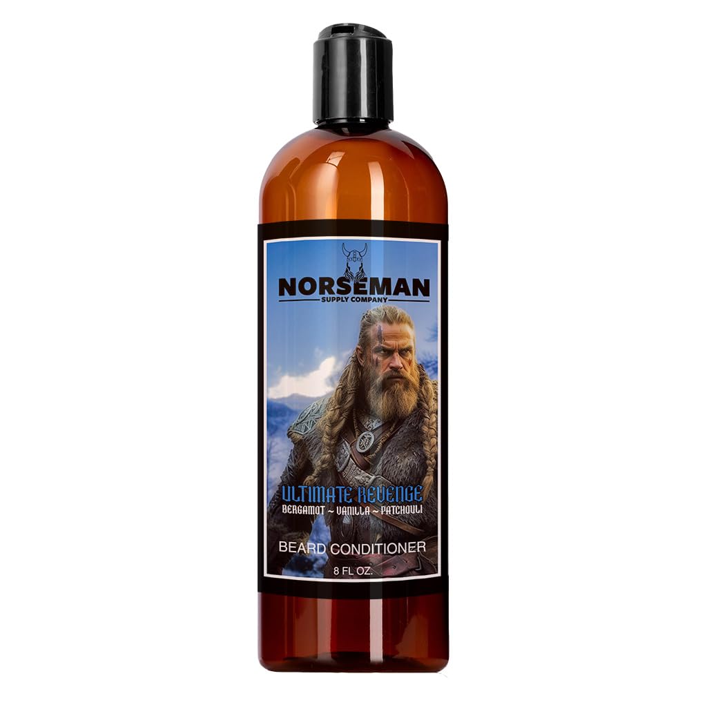 Bart Conditioner für Männer zu verbessern Stärke, Weichheit und Verwaltbarkeit für dicke, volle und Curly Gesichts-Haar, hilft, trockene juckende Haut 8 Unzen. (Ultimate Revenge)