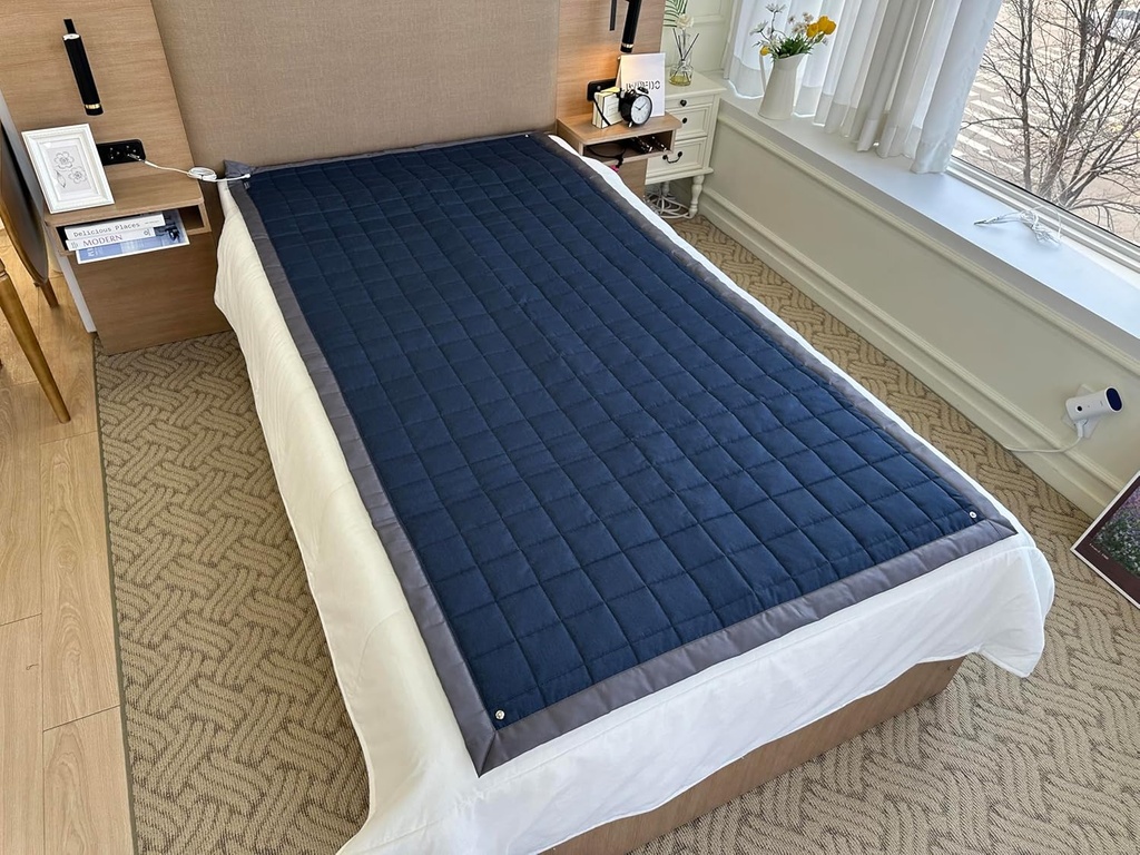 Erdung Single Mat-Stainless Stahl Stoff, 39x79 Zoll (Navy)