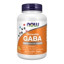 MAINTENANT compléments alimentaires, GABA (acide gamma-aminobutyrique), soutien aux neurotransmetteurs*, saveur orange, 90 chéwables