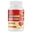 Cholesterin-Ergänzungen mit Pflanzen Sterolen, Niacin, Red Yeast Rice, Bergamotte, Omega-3 & Knoblauch - Angepasste Absorptionsformel - 90 Softgels