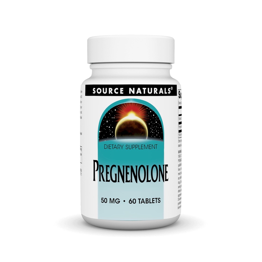 Source Naturelles Pregnénolone* 50mg - 60 comprimés