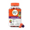 Align Probiotic, Probiotics + Fiber Gummies, Probiotics helfen, Occasional Bloating* zu entlasten, Fiber hilft, ein gesundes Verdauungssystem zu unterstützen*, #1 Doctor Empfohlen Probiotic Brand‡, 90 Gummies
