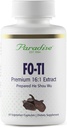 Paradise Herbs Fo-Ti He Shou Wu Root Extract, Premium 16:1 Extrakt für Haar- und Hautgesundheit, Glutenfrei, 60 vegetarische Kapseln