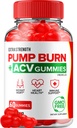 Pump Burn Keto ACV Gummies - Keto Pump Burn Gummies Bewertungen, Pump Burn Keto + ACV Gummies für Gewichtsmanagement B12 Burn Pump Advanced 1000mg Formula (1 Pack - 60 Gummies)